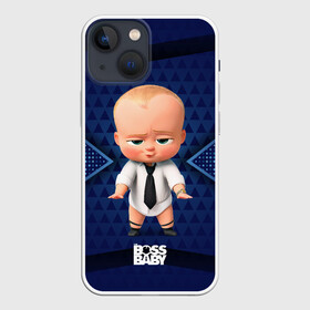 Чехол для iPhone 13 mini с принтом Стильный босс молокосос в Кировске,  |  | baby | boss | boss baby | босс | босс молокосос | маленький босс | малыш | мальчик | молокосос | ребенок