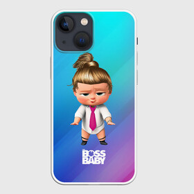 Чехол для iPhone 13 mini с принтом Boss baby girl в Кировске,  |  | baby | boss | boss baby | босс | босс молокосос | маленький босс | малыш | мальчик | молокосос | ребенок