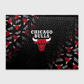 Обложка для студенческого билета с принтом ЧИКАГО БУЛЛС БЫКИ   CHICAGO BULLS в Кировске, натуральная кожа | Размер: 11*8 см; Печать на всей внешней стороне | 23 | bulls | chicago bulls | jordan | logo | michael jordan | nba | paris saint germain | psg | red | sport | быки | джордан | лого | майкл джордан | псж | спорт | чикаго буллс