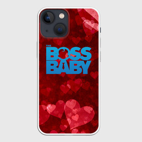 Чехол для iPhone 13 mini с принтом The Boss Baby Love в Кировске,  |  | boss baby | cartoon | the boss baby | босс молокосос | малой | мелкий | молокосос | мултик | мульт | мультфильм | пёсико