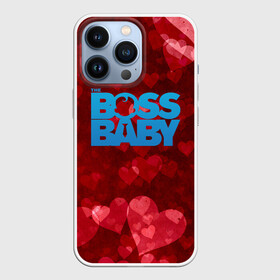 Чехол для iPhone 13 Pro с принтом The Boss Baby Love в Кировске,  |  | Тематика изображения на принте: boss baby | cartoon | the boss baby | босс молокосос | малой | мелкий | молокосос | мултик | мульт | мультфильм | пёсико