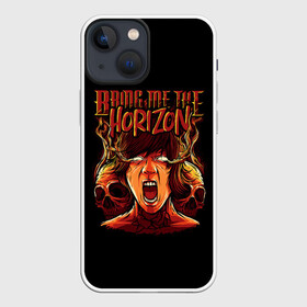 Чехол для iPhone 13 mini с принтом BMTH | BRING ME THE HORIZON в Кировске,  |  | bmth | bring me the horizon | rock | зарубежный рок | музыка | рок