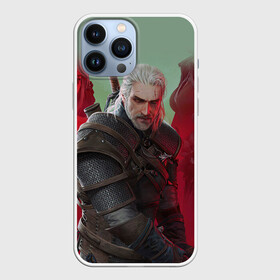 Чехол для iPhone 13 Pro Max с принтом ВЕДЬМАК | THE WITCHER | ГЕРАЛЬТ С МЕЧОМ в Кировске,  |  | geralt | the witcher | the witcher wild hunt | witcher | wolf | аард | аксий | белый волк | ведьмак | ведьмак 3 | волк | геральт | игни | ирден | йенифер | каер морхен | квен | охотник | трисс | цири | школа волка