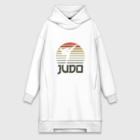 Платье-худи хлопок с принтом Judo Warrior в Кировске,  |  | fighter | japan | judo | mma | sport | ufc | warrior | боец | бой | воин | дзюдо | дзюдоист | единоборства | карате | поединок | спорт | спортсмен | чемпион | япония