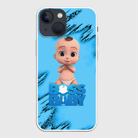Чехол для iPhone 13 mini с принтом Босс Молокосос (сердечко) в Кировске,  |  | boss baby | бос молокосос | босс молокосос | молокосос | мультфильм | ребенок