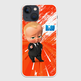 Чехол для iPhone 13 mini с принтом Босс Молокосос   Boss Baby в Кировске,  |  | baby | babycorp | boss | босс | бэбикорп | молокосос | темплтон
