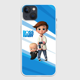 Чехол для iPhone 13 с принтом Boss Baby   Босс Молокосос в Кировске,  |  | baby | babycorp | boss | босс | бэбикорп | молокосос | темплтон | тим