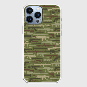 Чехол для iPhone 13 Pro Max с принтом Оружие (камуфляж) в Кировске,  |  | 23 февраля | 9 мая | camouflage | military | автомат | армия | боец | вдв | винтовка | вмф | воин | война | вооруженные силы | гранатомет | гру | защитник отечества | калашников | камуфляж | кгб | мвд | милитари | мчс