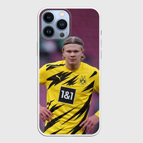 Чехол для iPhone 13 Pro Max с принтом Erling Haaland в Кировске,  |  | erling | haaland | боруссия | футбол | футболист | холан | холанд | холаннд | холланд | холланнд | эрлинг холанн | эрлинг холаннд