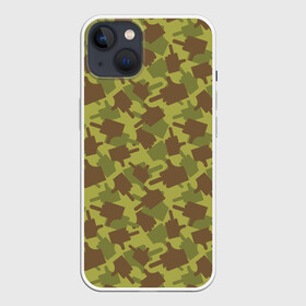 Чехол для iPhone 13 с принтом FUCK (камуфляж) в Кировске,  |  | camouflage | disguise | hunting camouflage | khaki | maskhalat | military | military camouflage | военный камуфляж | камуфляж | маскировка | масхалат | милитари | отвали | охотничий камуфляж | прикол | средний палец | цвета хаки