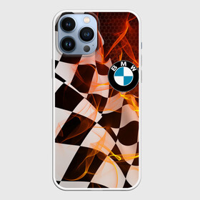 Чехол для iPhone 13 Pro Max с принтом BMW RACING   FIRE RACING в Кировске,  |  | Тематика изображения на принте: bmw | fire | m performance | m style | racing | sport | x3 | x5 | x6 | x7 | авто | автомобиль | беха | бмв | бумер | гонки | м пакет | м перформанс | огонь | спорт