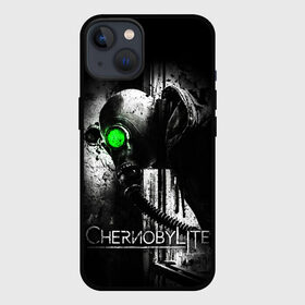 Чехол для iPhone 13 с принтом Chernobylite (Black stalker) в Кировске,  |  | Тематика изображения на принте: chernobylite | зона отчуждения | игры | сталкер | чаэс | чернобылит | чернобыль