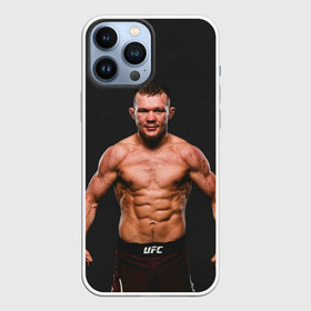 Чехол для iPhone 13 Pro Max с принтом Пётр Беспощадный в Кировске,  |  | mma | no mercy | petr yan | беспощадный | мма | пётр ян