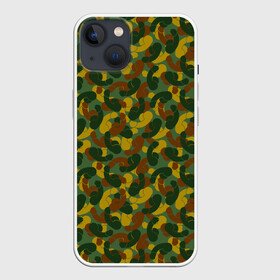 Чехол для iPhone 13 с принтом Бесстыдник (камуфляж) в Кировске,  |  | camouflage | love | military | playboy | для влюбленных | камуфляж | любовь | милитари | писюн | плейбой | половой орган | прикол | ст