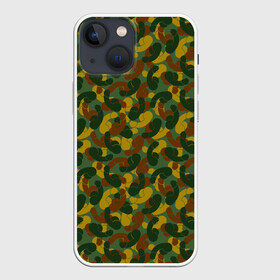 Чехол для iPhone 13 mini с принтом Бесстыдник (камуфляж) в Кировске,  |  | Тематика изображения на принте: camouflage | love | military | playboy | для влюбленных | камуфляж | любовь | милитари | писюн | плейбой | половой орган | прикол | ст