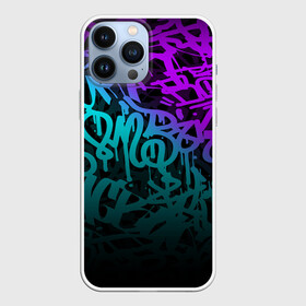 Чехол для iPhone 13 Pro Max с принтом НЕОНОВОЕ ГРАФФИТИ   NEON в Кировске,  |  | felipe pantone | grafiti | ionрисунки | paint | street art | urban | город | граффити | искусство | кирпичи | краски | стена | улицы | уличное искусство