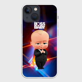 Чехол для iPhone 13 mini с принтом Босс молокосос (деловой стиль) в Кировске,  |  | baby | boss | boss baby | босс | босс молокосос | маленький босс | малыш | мальчик | молокосос | ребенок