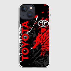 Чехол для iPhone 13 mini с принтом TOYOTA RED   TOYOTA SPORT в Кировске,  |  | Тематика изображения на принте: camry | corolla | race | sport | toyota | авто | автомобиль | камри | корола | красный | спорт | тойота