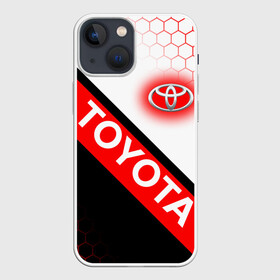 Чехол для iPhone 13 mini с принтом TOYOTA SPORT   TOYOTA GRADIENT в Кировске,  |  | Тематика изображения на принте: camry | corolla | cyber | gradient | race | sport | toyota | авто | автомобиль | градиент | камри | кибер | корола | спорт | тойота