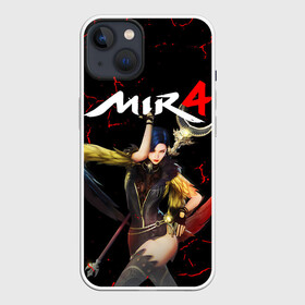 Чехол для iPhone 13 с принтом MIR 4   МИР 4 в Кировске,  |  | anime | game | mir4 | mira | аниме | воин | герои | даосский | игра | колдун | мир 4 | мир4 | персонажи | улан