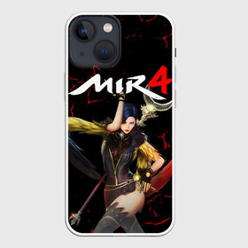 Чехол для iPhone 13 mini с принтом MIR 4   МИР 4 в Кировске,  |  | anime | game | mir4 | mira | аниме | воин | герои | даосский | игра | колдун | мир 4 | мир4 | персонажи | улан