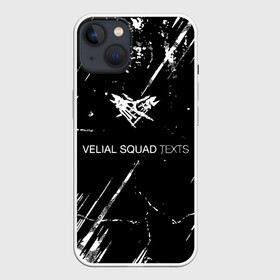 Чехол для iPhone 13 с принтом Velial Squad в Кировске,  |  | pharaoh | velial | velial squad | velialsquad | велиал сквад | глубина | реакция | рэп