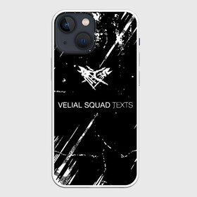 Чехол для iPhone 13 mini с принтом Velial Squad в Кировске,  |  | Тематика изображения на принте: pharaoh | velial | velial squad | velialsquad | велиал сквад | глубина | реакция | рэп