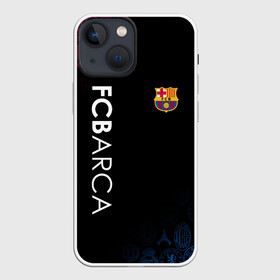 Чехол для iPhone 13 mini с принтом FC BARCA CHEMPION в Кировске,  |  | Тематика изображения на принте: barca | barcelona | fc barca | барка | барселона