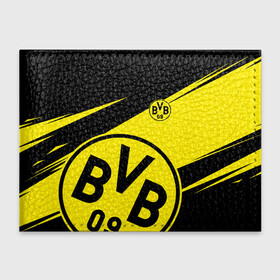 Обложка для студенческого билета с принтом BORUSSIA BVB 09 LOGO в Кировске, натуральная кожа | Размер: 11*8 см; Печать на всей внешней стороне | borussia | bvb | fc | football | football club | sport | боруссия | спорт | спортивные | униформа | фк | футбол | футбольный клуб