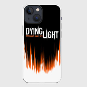 Чехол для iPhone 13 mini с принтом DYING LIGHT GOOD NIGHT AND GOOD LUCK в Кировске,  |  | dying light | dying light 2 | monsters | zombie | даинг лайт | зомби | монстры | харан