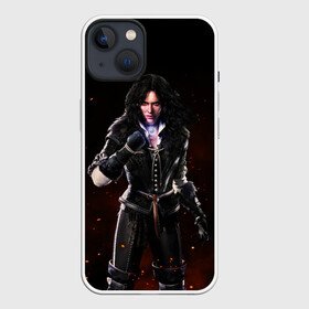 Чехол для iPhone 13 с принтом Yennefеr в Кировске,  |  | amulet | wild hunt | witch | witcher | yennefer | амулет | ведьмак | волк | дикая охота | звезда | йенифер | оберег | огонь