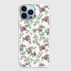 Чехол для iPhone 13 Pro Max с принтом Весенняя жизнь в Кировске,  |  | арт | бабочка | бабочки | весна | куст | куст цветов | кусты | кусты цветов | пчела | пчёлы | рисунок | цветок | цветы | яркие цветы | яркий цветок