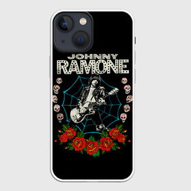 Чехол для iPhone 13 mini с принтом Джонни в деле в Кировске,  |  | alternative | music | punk | punkrock | ramones | ramons | rock | альтернатива | музыка | панк | панкрок | рамонс | рок