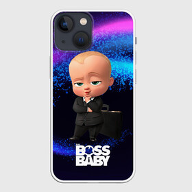 Чехол для iPhone 13 mini с принтом Деловой Босс молокосос в костюме в Кировске,  |  | baby | boss | boss baby | босс | босс молокосос | маленький босс | малыш | мальчик | молокосос | ребенок