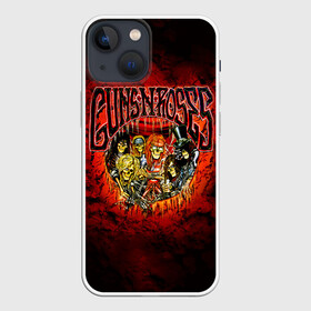Чехол для iPhone 13 mini с принтом Zombie GNR в Кировске,  |  | alternative | guns n roses | metall | music | rock | альтернатива | ганс энд росес | металл | музыка | пушки и розы | рок
