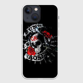 Чехол для iPhone 13 mini с принтом Ганз энд роузес в Кировске,  |  | alternative | guns n roses | metall | music | rock | альтернатива | ганс энд росес | металл | музыка | пушки и розы | рок