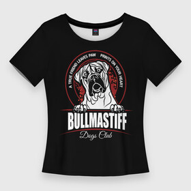 Женская футболка 3D Slim с принтом Бульмастиф (Bullmastiff) в Кировске,  |  | animal | bulldog | bullmastiff | dog | mastiff | бульдог | бульмастиф | год собаки | друг человека | животное | зверь | кинолог | мастиф | пёс | порода собак | собака бульмастиф | собаковод | сторожевая собака