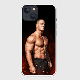 Чехол для iPhone 13 с принтом John Felix Jr в Кировске,  |  | bodybuilding | boxer | cena | hip hop | john cena | rep | rise above hate | superstar | wrestling | wwe | актер | бодибилдер | вве | ввф | джон сина | нво | поднимись над ненавистью | рестлер | рэп | сина | тяжеловес | хип хоп