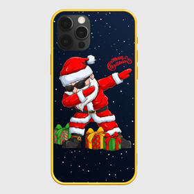 Чехол для iPhone 12 Pro с принтом SANTA DABBING в Кировске, силикон | область печати: задняя сторона чехла, без боковых панелей | christmas | dab | dabbing | santa | дед мороз | елка | зима | новый год | подарок | рождество | санта | снег | снегурочка | снежинка