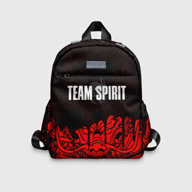 Детский рюкзак 3D с принтом TEAM SPIRIT RED DRAGON CYBERSPORT в Кировске, 100% полиэстер | лямки с регулируемой длиной, сверху петелька, чтобы рюкзак можно было повесить на вешалку. Основное отделение закрывается на молнию, как и внешний карман. Внутри дополнительный карман. По бокам два дополнительных кармашка | collapse | cs go | cyber | cybersport | dota 2 | dragon | hearthstone | miposhka | mira | russia | spirit | spirited | team spirit | the international | torontotokyo | ts | yatoro | дракон | кибер | киберспорт | киберспортсмен | кс го | россия |