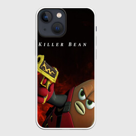 Чехол для iPhone 13 mini с принтом Убить Боба в Кировске,  |  | killer bean | killer bean forever | бобтаун | кофейный боб