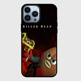 Чехол для iPhone 13 Pro Max с принтом Убить Боба в Кировске,  |  | Тематика изображения на принте: killer bean | killer bean forever | бобтаун | кофейный боб