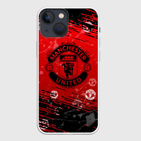 Чехол для iPhone 13 mini с принтом Manchester United: Возвращения Ronaldo. в Кировске,  |  | fc | fcmu | football | football club | manchester united | red devils | sport | красные дьяволы | манчестер юнайтед | спорт | фк | фкмю | футбол | футбольный клуб