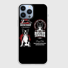 Чехол для iPhone 13 Pro Max с принтом Бостон Терьер (Boston Terrier) в Кировске,  |  | Тематика изображения на принте: a | boston terrier | bull terrier | bulldog | dog | terrier | бостон терьер | бостонский терьер | бульдог | бультерьер | год собаки | друг человека | животное | зверь | ищейка | кинолог | кость | пёс | собака бостон терьер
