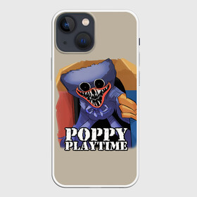 Чехол для iPhone 13 mini с принтом Poppy Playtime | ХАГГИ ВАГГИ в Кировске,  |  | Тематика изображения на принте: poppy playtime | игра | кукла | монстр | плэйтайм | попи плей тайм | попи плэй тайм | попиплейтам | попиплэйтайм | поппи плейтайм | поппиплэйтайм | хагги вагги | хаги ваги | хоррор