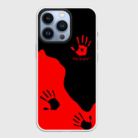 Чехол для iPhone 13 Pro с принтом WE KNOW RED LOGO в Кировске,  |  | dovahkiin | dragon | dragonborn | fus ro dah | oblivion | rpg | skyrim | tes | tes 5 | tes skyrim | tes v | the elder scrolls | the elder scrolls skyrim | we know | докавин | дракон | мы знаем | обливион | рпг | скайрим | фус ро дах