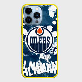 Чехол для iPhone 13 Pro с принтом Эдмонтон Ойлерз | Edmonton Oilers в Кировске,  |  | edmonton | edmonton oilers | hockey | nhl | oilers | usa | нхл | ойлерз | спорт | сша | хоккей | шайба | эдмонтон | эдмонтон ойлерз