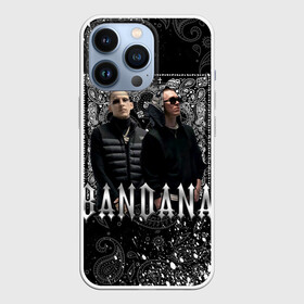 Чехол для iPhone 13 Pro с принтом BANDANA 1 в Кировске,  |  | bandana | bbt | big baby tape | kizaru | rap | trap | бандана | ббт | биг бейби тейп | кизару | реп | треп