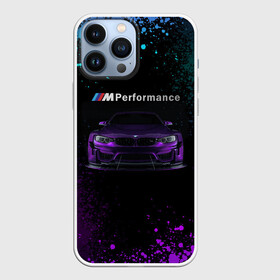 Чехол для iPhone 13 Pro Max с принтом BMW M4 | PERFORMANCE в Кировске,  |  | auto | auto sport | autosport | bmw | bmw performance | m | mka | performance | авто спорт | автомобиль | автоспорт | ам | бмв | бэха | машина | мка