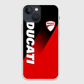 Чехол для iPhone 13 mini с принтом DUCATI RED DEVIL MOTOCYCLE в Кировске,  |  | ducati | italy | moto | motocycle | racing | sport | дукати | италия | мото | мотоспорт | мотоцикл | рейсинг | спорт